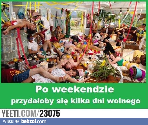 Po weekendzie