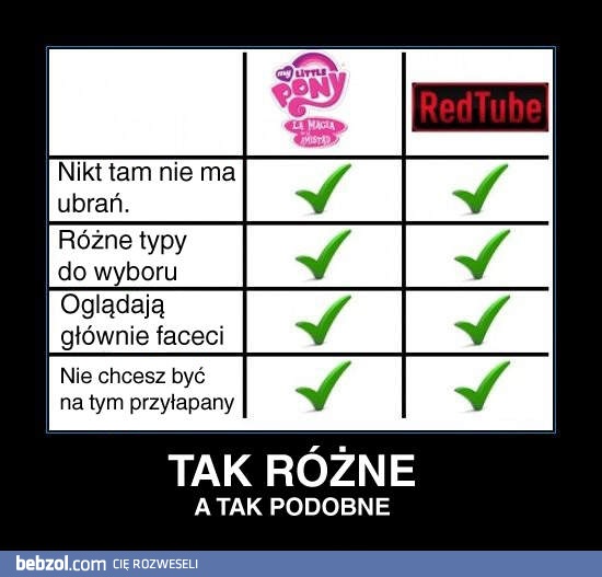 Tak różne, a tak podobne