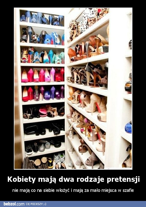 Kobiety mają dwa rodzaje pretensji