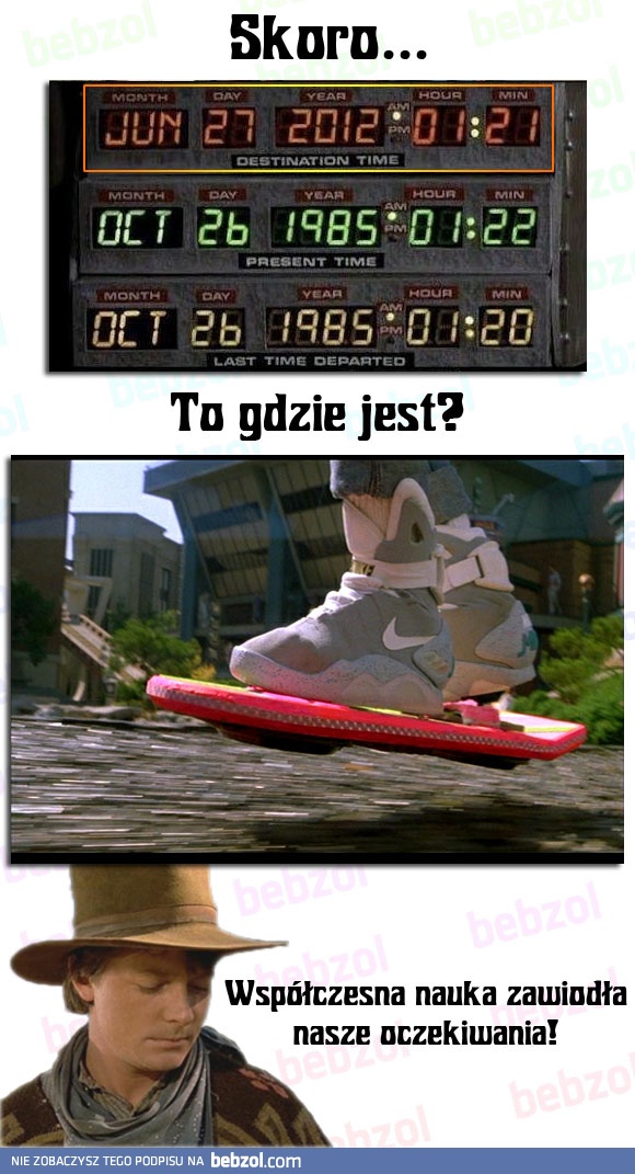 Współczesna nauka mnie zawiodła