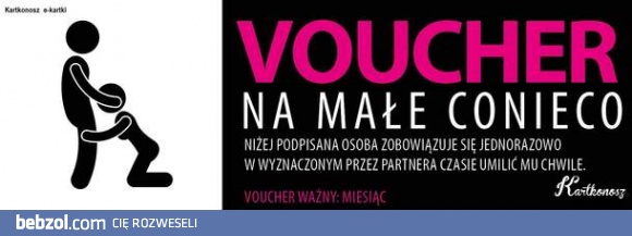 Voucher na małe co nieco
