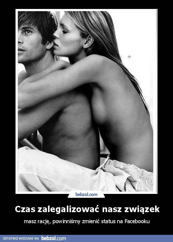 Czas zalegalizować nasz związek