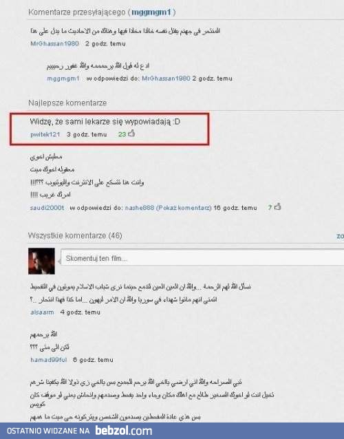 Sami lekarze na YouTube