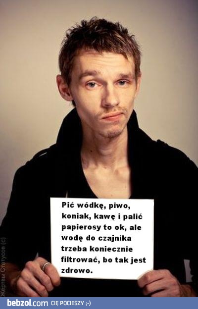Bo tak jest niezdrowo...