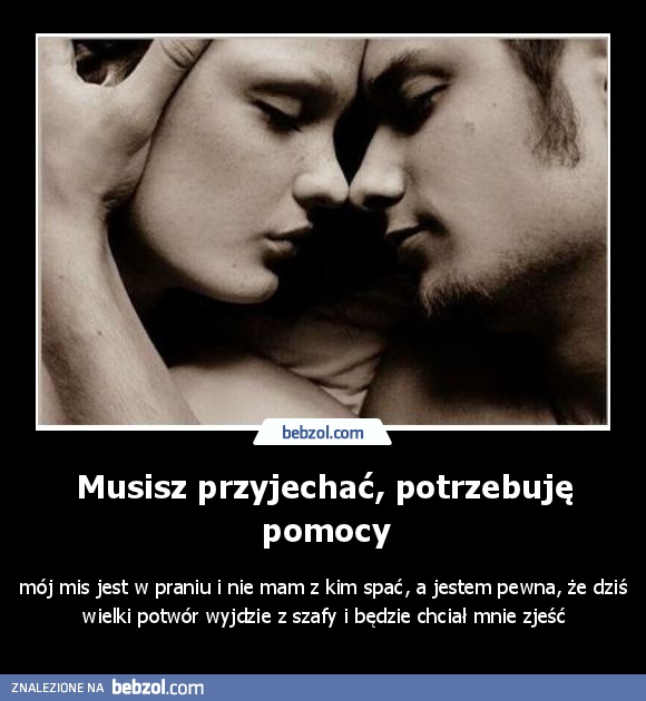 Musisz przyjechać, potrzebuję pomocy