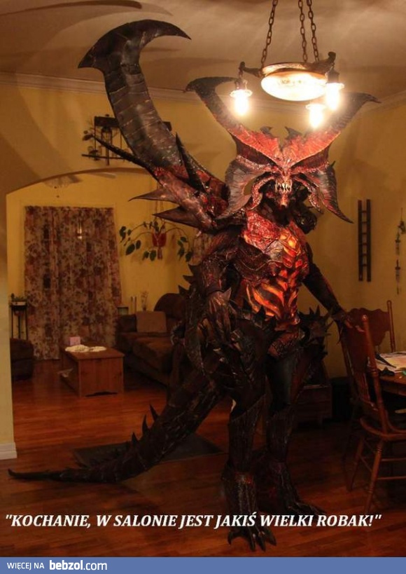 Jakiś robak w salonie