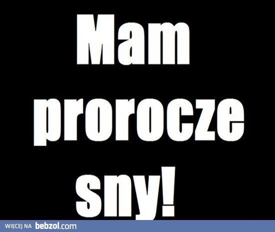 Prorocze sny
