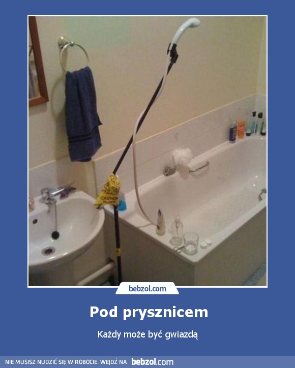 Pod prysznicem