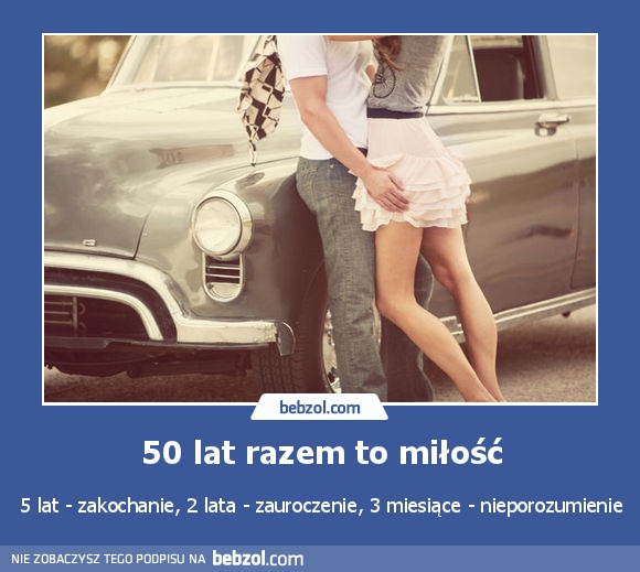 50 lat razem to miłość