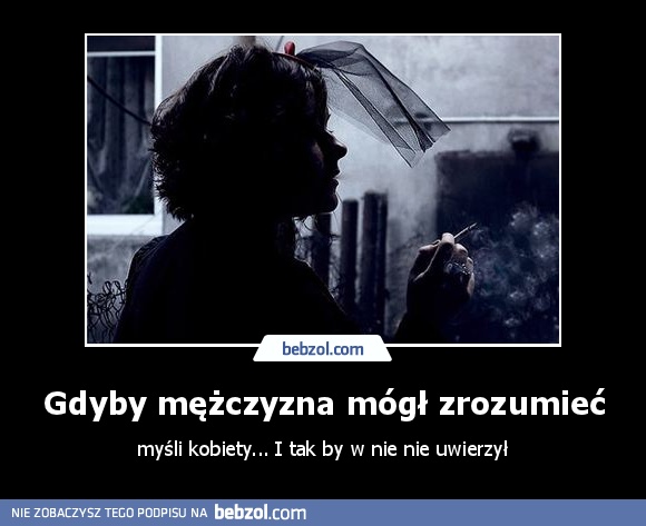 Gdyby mężczyzna mógł zrozumieć