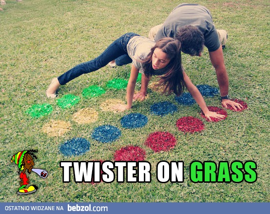 Twister on grass