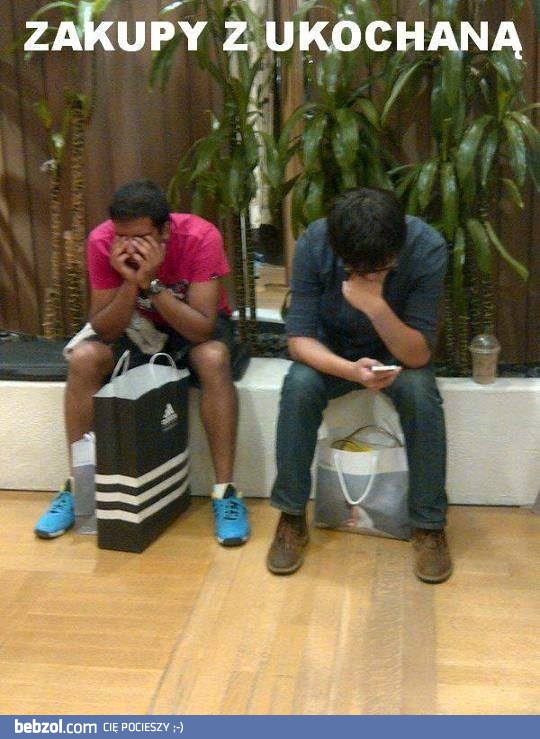 Z ukochaną na zakupach