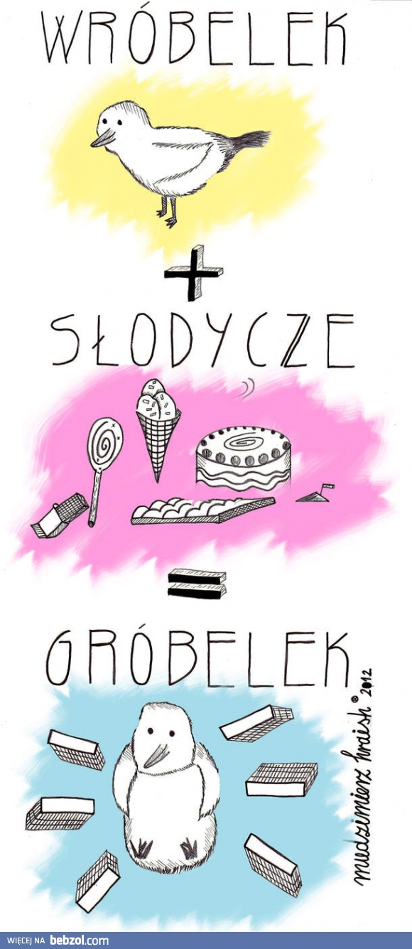 Wróbelek + słodycze