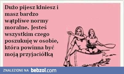 Pożądane cechy przyjaciółki