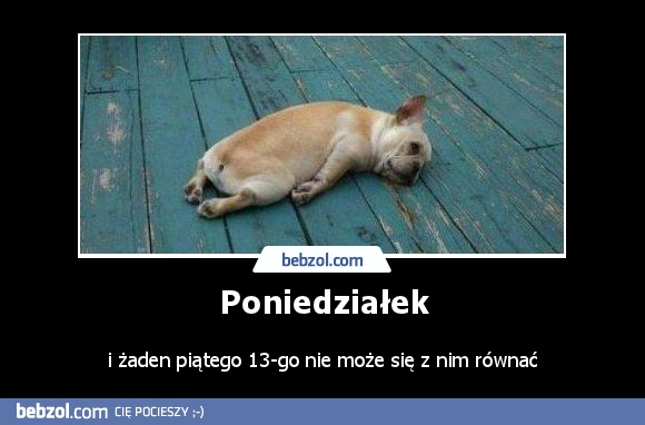 Poniedziałek