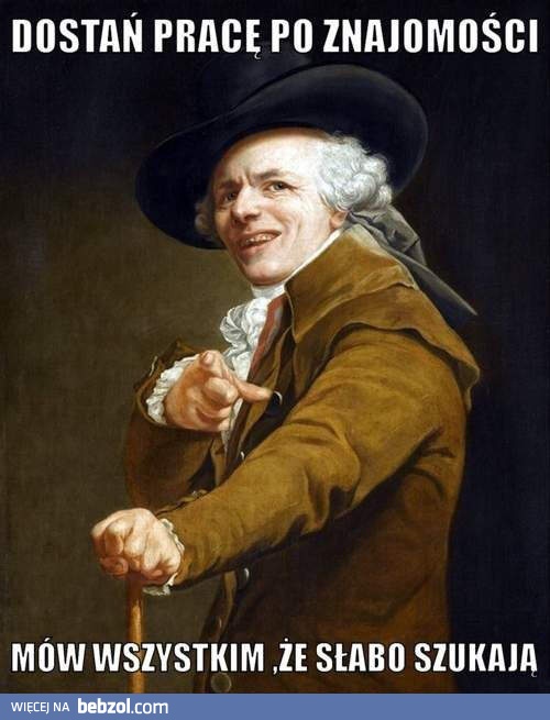 Praca po znajomości