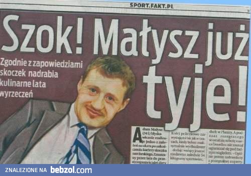 Szokująca informacja