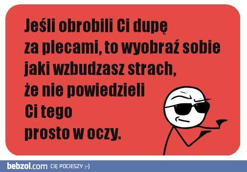 Obrobili ci za plecami?