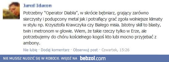 Ogłoszenie księdza