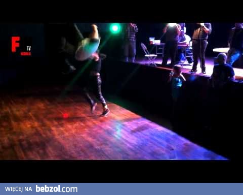 Pierwszy backflip w życiu