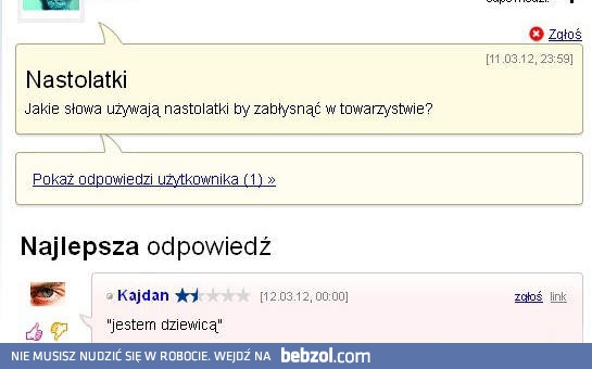 Jak nastolatki błyszczą w towarzystwie