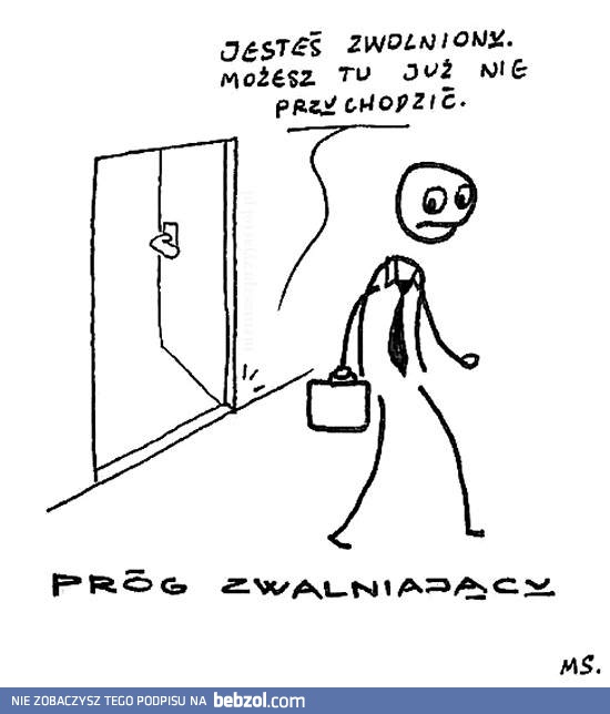 Próg zwalniający