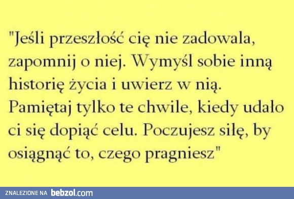 Sposób na przeszłość