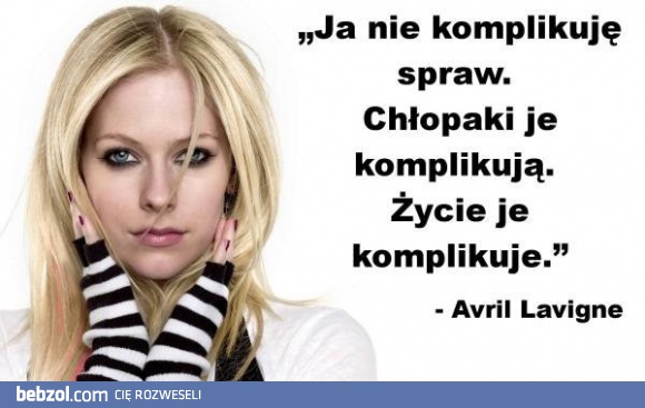 Ja nie komplikuję spraw