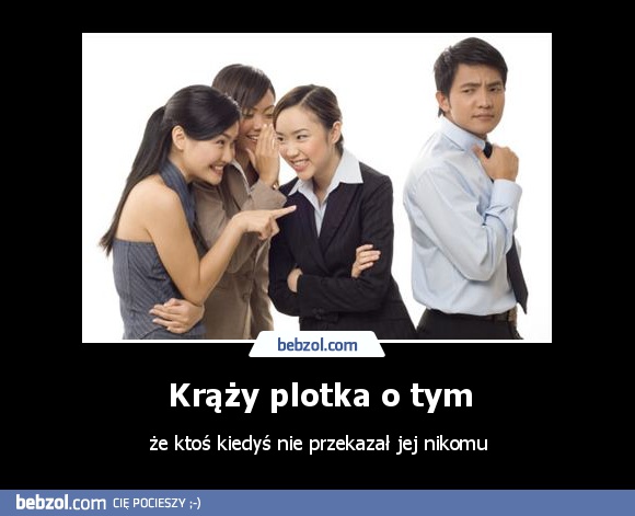 Krąży plotka o tym