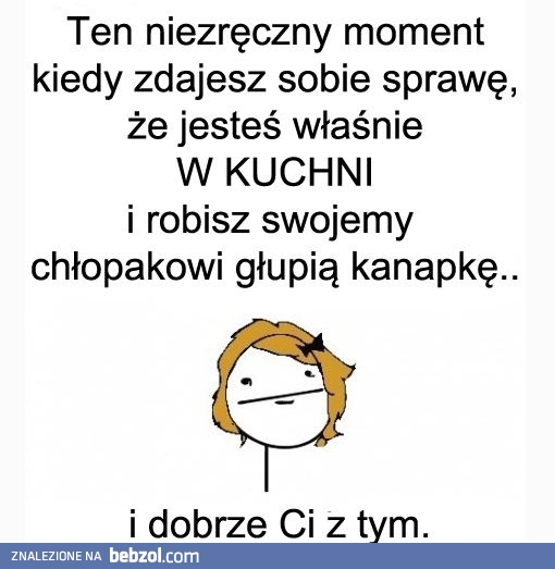Ten niezręczny moment...