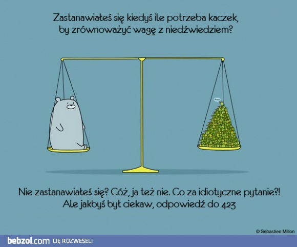 Zastanawiałeś się kiedyś ile potrzeba do tego kaczek?