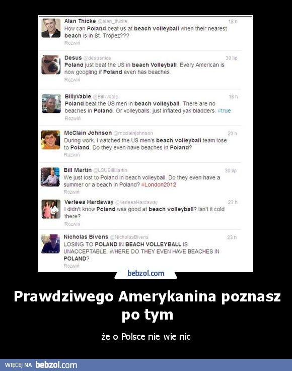 Prawdziwego Amerykanina poznasz po tym