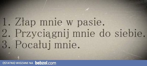 Instrukcja obsługi kobiety