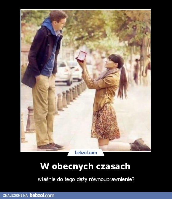 W obecnych czasach 