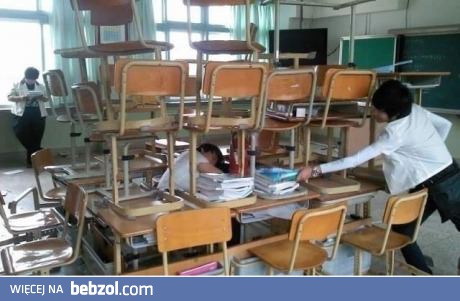 Nie śpij na zajęciach - nigdy