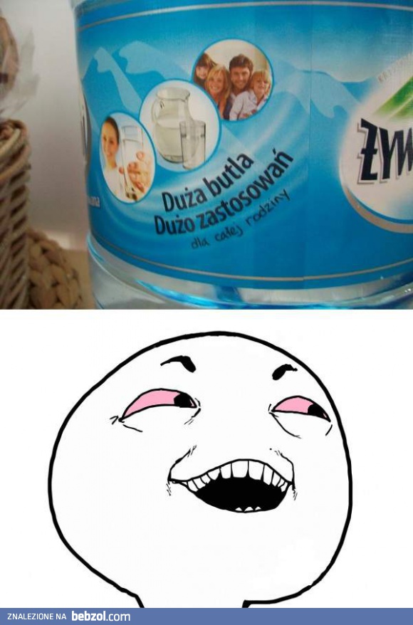 Duża butla, dużo zastosowań!