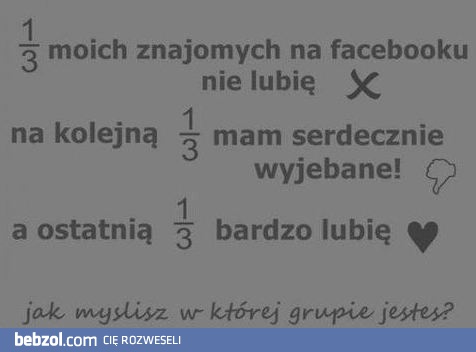 W której grupie jesteś?
