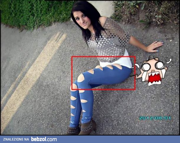 Niefortunna stylizacja