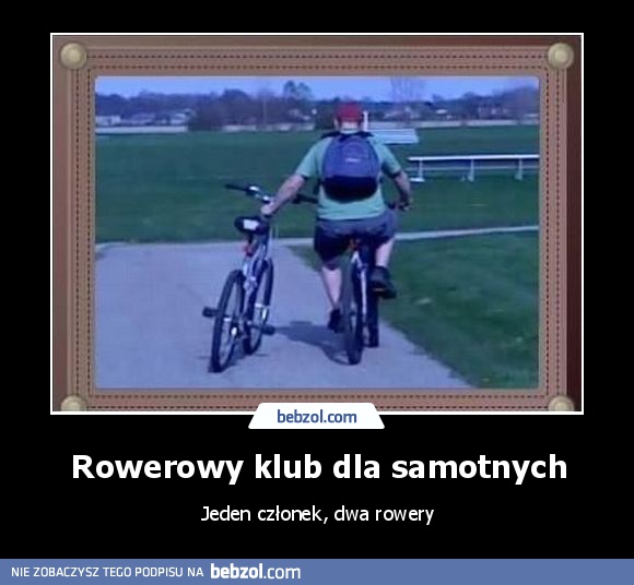 Rowerowy klub dla samotnych