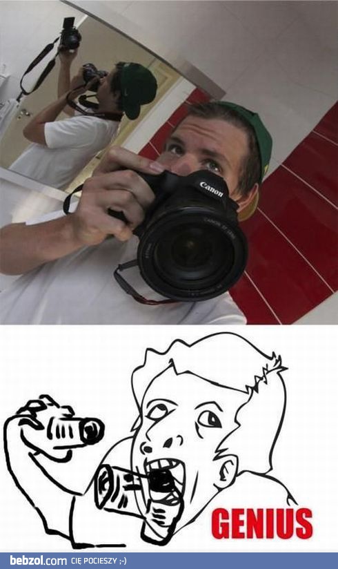 Genialny fotograf