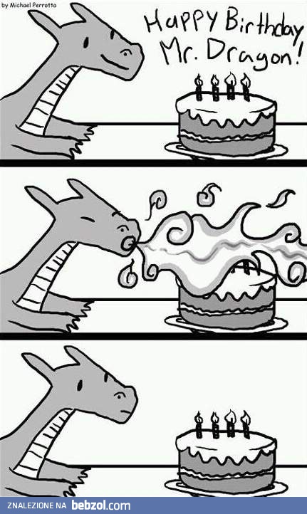 Wszystkiego najlepszego, panie smoku!