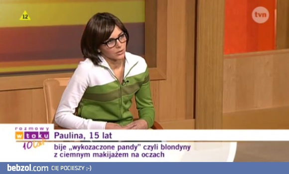 Paulina nie lubi wykozaczonych pand