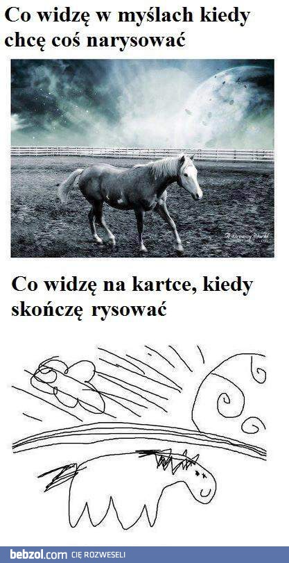 Mój talent rysunkowy