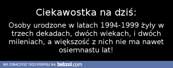 Ciekawostka na dziś