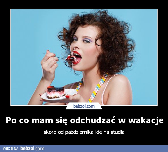 Po co mam się odchudzać w wakacje