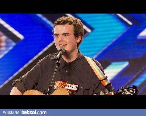 Niepozorny chłopak w X-Factor