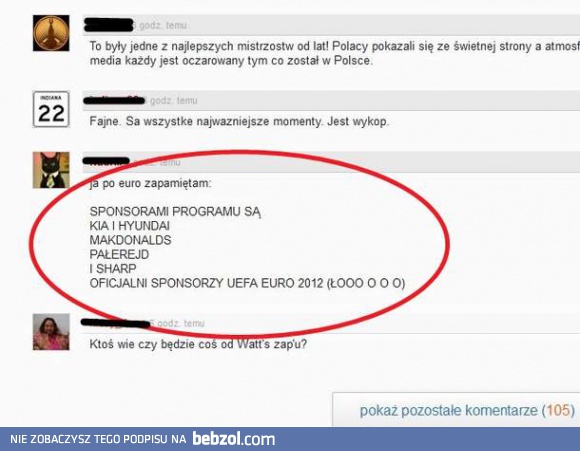 Wspomnienia po Euro 2012