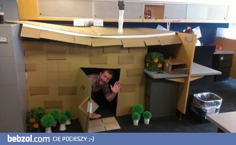 Sposób na nudę w biurze