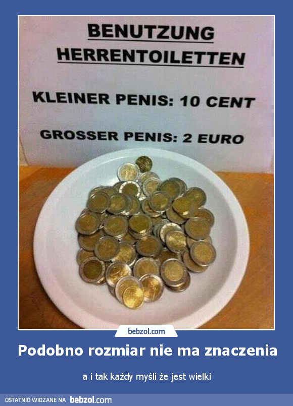 Podobno rozmiar nie ma znaczenia