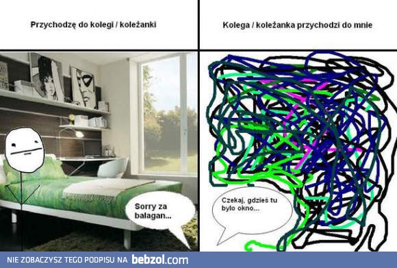Sorry za bałagan